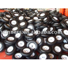 semi-pneumatic rubber wheel